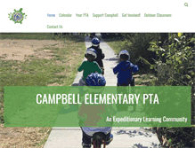 Tablet Screenshot of campbellschool.org